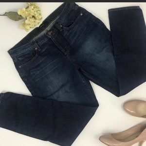 J Brand Mid-Rise Straight Leg Jeans